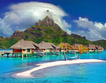 Bora Bora Bora Bora Hôtel Tourisme Paysage Montagne Vue