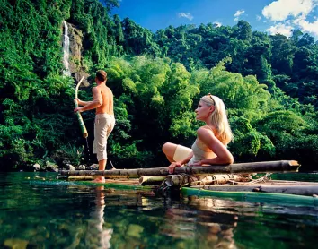 Fidji Rivière Activités Couple Tourisme