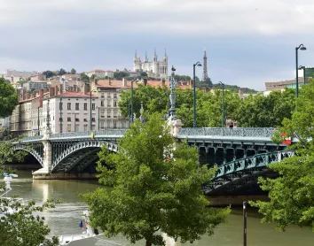 Lyon Pont Rhône Fleuve